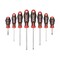 Intertool 12 pcs Screwdriver Set, Precision, Stubby, Wall Mount Rack VT08-3442 - alternate 4